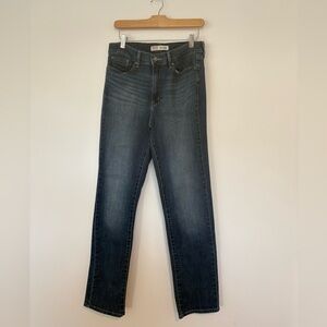 Levi's Dark Blue Straight Leg Jeans